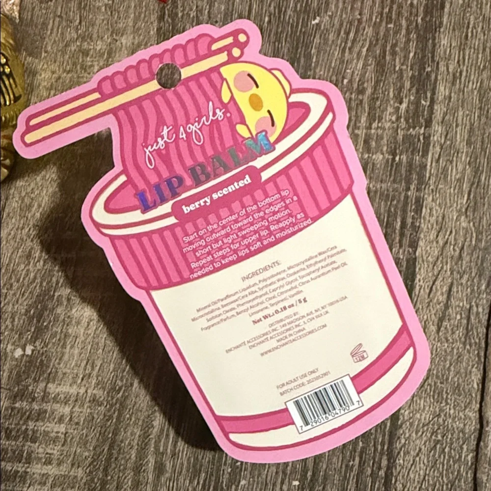 🍜 🍜 You’re Soup - er Berry Scented Lip Balm 🍜🍜